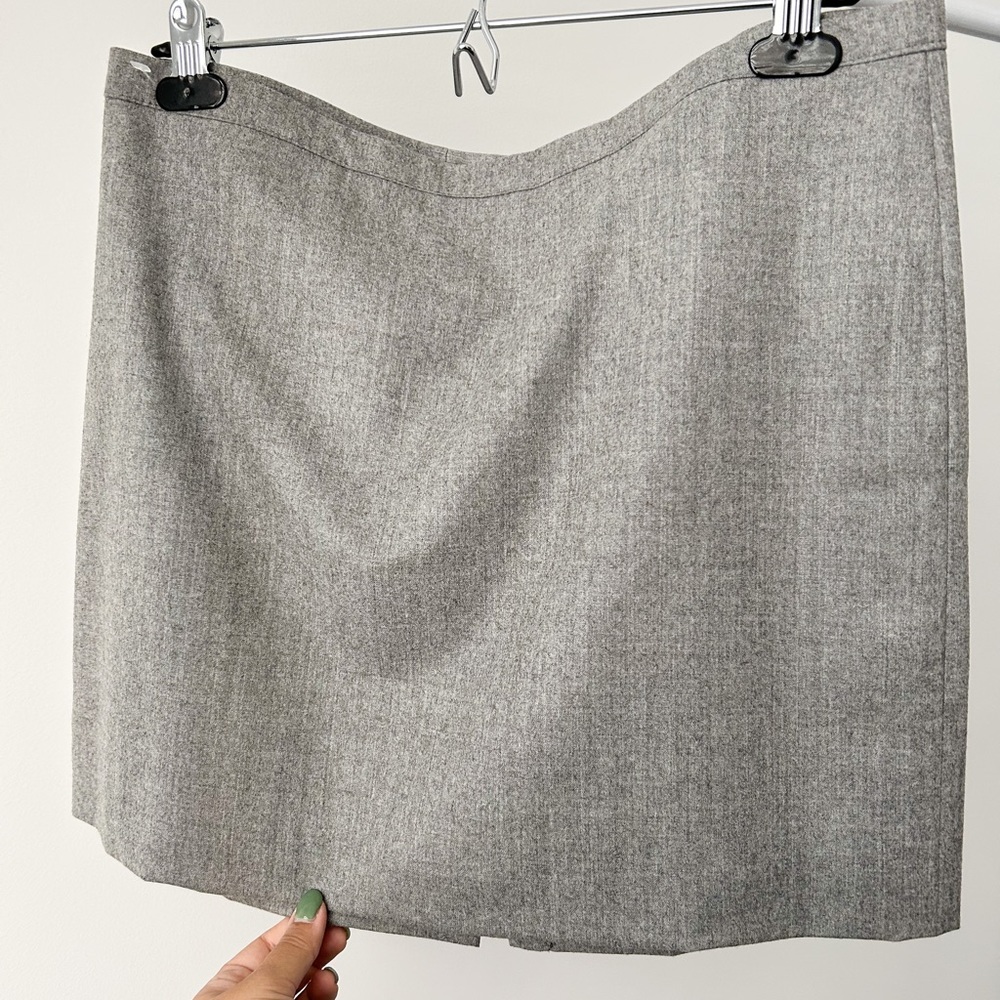 Grey Mini Skirt